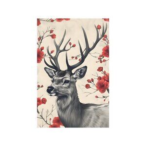 Deer Hunting Unframed Canvas Wall Art  24" X 36"